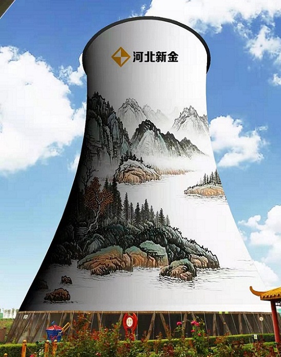 冷卻塔彩繪美化是如何施工[技術(shù)資訊]