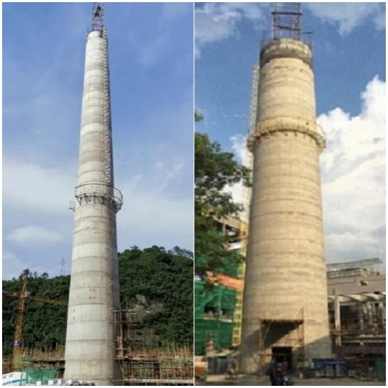 煙囪建筑公司磚煙囪新建 水泥煙囪新建